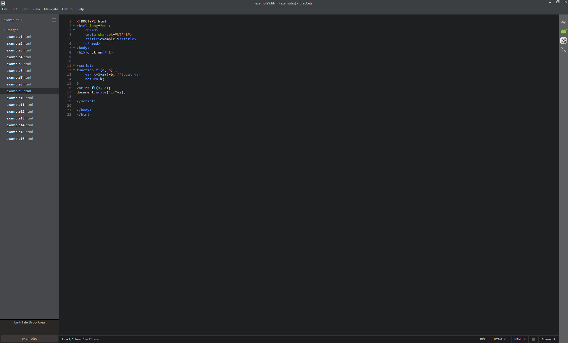 JavaScript functions